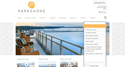 Desktop Screenshot of parkshore.org